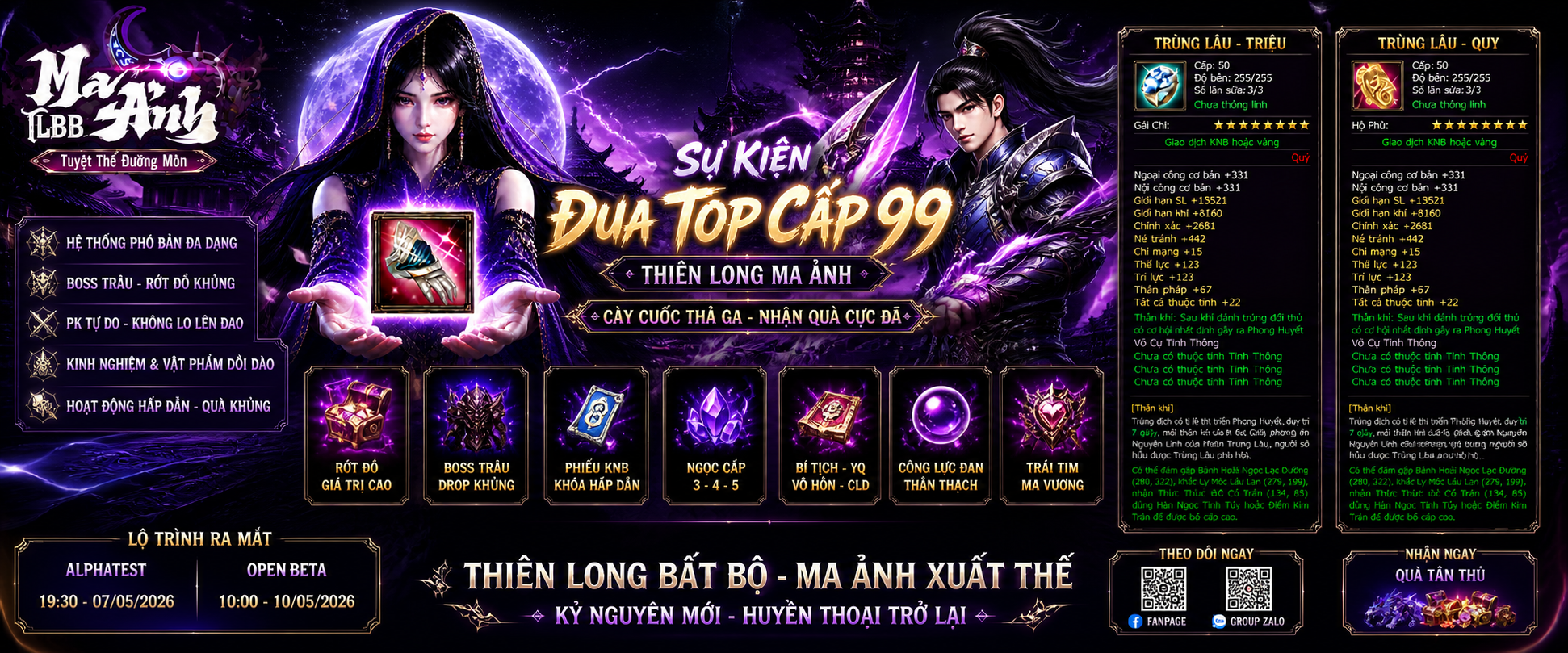 🔥 SỰ KIỆN ĐUA TOP LEVEL 99 🔥